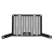 Протектор за радиатор R&G RACING Pro Oil Cooler Guard Alluminium - Black Ducati Multistrada V4 21-24 thumb