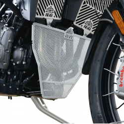 Протектор за радиатор R&G RACING Radiator Guard Silver Triumph Tiger 900 20 / GT PRO 20-23 / Rally Pro 20-25