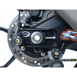 Адаптери за стойка R&G RACING Stand Bobbins with Mounting Plate Black Suzuki GSX-R1000 17-21