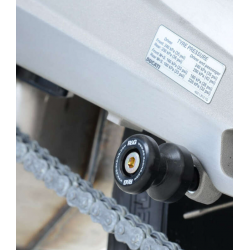 Адаптери за стойка R&G RACING Paddock Stand Bobbins Black Ducati Multistrada Enduro