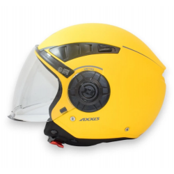 КАСКА ЗА СКУТЕР METRO S SOLID V2 A3 YELLOW MATT 