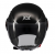 КАСКА ЗА СКУТЕР METRO S SOLID V2 A1 BLACK GLOSS thumb