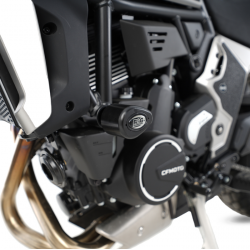 Краш тапи R&G RACING Aero Crash Protectors Black CFMOTO 700 CL-X SPORT 22-25 / ADV 23-25