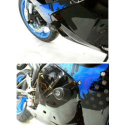 Краш тапи R&G RACING Aero Crash Protectors Black Honda CBR600RR 09-12