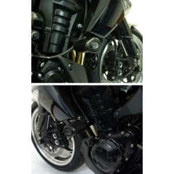 Краш тапи R&G RACING Aero Crash Protectors Black Kawasaki Z1000 10-20