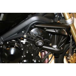 Краш тапи R&G RACING Aero Crash Protectors Black Triumph Street Triple/R 675 07-12