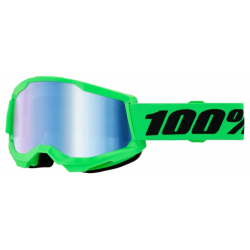 Мотокрос очила 100%  STRATA 2 NEON GREEN/BLUE