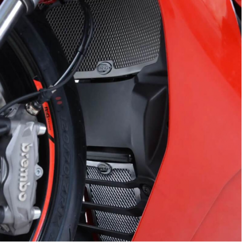 Протектор за радиатор R&G Racing Aluminium Radiator guard - Silver Ducati Supersport 937 17-24 Протектор за радиатор R&G Racing Aluminium Radiator guard - Silver Ducati Supersport 937 17-24