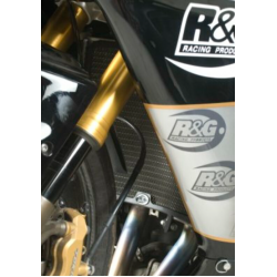 Протектор за радиатор R&G Racing Aluminium Radiator guard - Green Kawasaki ZX6R 07-12