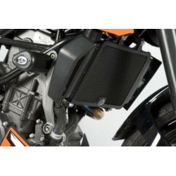Протектор за радиатор R&G Racing Aluminium Radiator guard - Black KTM Duke 125 11-23 / 200 12-18