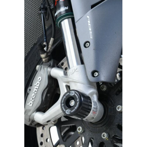 Краш тапи за ост R&G RACING black fork protection MV Agusta Stradale 800 Краш тапи за ост R&G RACING black fork protection MV Agusta Stradale 800