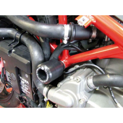 Краш тапи R&G RACING Bottom Fairing Slider Black Ducati 848 11-13 / 1098 07-09 / 1198 09-11