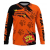Mотокрос джърси  LUDI GLAVI МЕЧКА СТРАХ ORANGE thumb