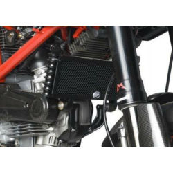 Протектор за радиатор R&G Racing Aluminium Radiator guard RED - Ducati Hypermotard 1100 EVO 09-12 / SP 10-12