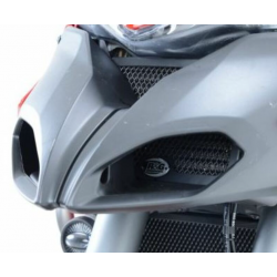 Протектор за радиатор R&G Racing Aluminium Radiator guard Black - Ducati Multistrada 1200 10-14