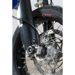 Краш тапи за ост R&G RACING Fork Protectors Black Suzuki DR-Z400SM 05-17