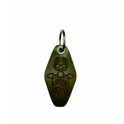 Ключодържател LINSONMOTO MOUSTACHE GREEN
