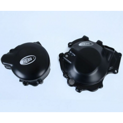 Комплект протектори за двигател R&G RACING Engine Case Protection Cover Set Black Kawasaki Versys-X 300 17-20