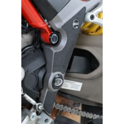 Комплект протектори за ботуши R&G RACING Frame Boot Guard Set 3 Pieces Black Ducati Multistrada 1200/1200 S