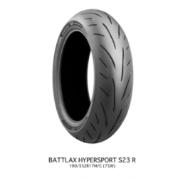 Задна мото гума BRIDGESTONE Battlax Hypersport S23 Tire 190/55ZR 17