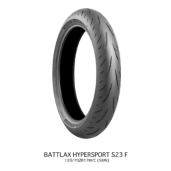 Предна мото гума BRIDGESTONE Battlax Hypersport S23 Tire 120/70ZR17 Предна мото гума BRIDGESTONE Battlax Hypersport S23 Tire 120/70ZR17
