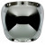 Визьор за каска BILTWELL SHIELD BUBBLE CHROME MIRROR thumb