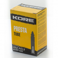 Вело вътрешна гума KORE PRESTA 29 X 1.9/2.3 TUBE 48mm VALVE Вело вътрешна гума KORE PRESTA 29 X 1.9/2.3 TUBE 48mm VALVE