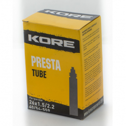 Вело вътрешна гума KORE PRESTA 26 X 2.3/2.5 TUBE