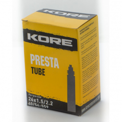 Вело вътрешна гума KORE PRESTA 26 X 1.5/2.2 TUBE