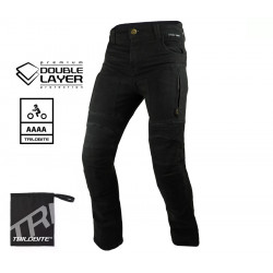Мото дънки TRILOBITE PARADO DOUBLELAYER AAA(A) SLIM FIT MEN BLACK LEVEL 2