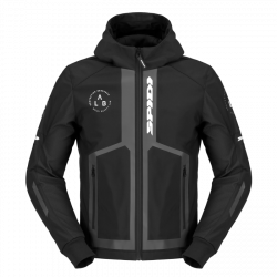 Мото Яке SPIDI HOODIE ARMOR EVO 2 BLACK/WHITE