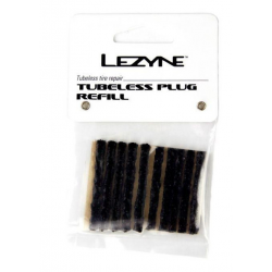 Вело ремонтен комплект за гума LEZYNE TUBELESS PLUG REFILL Pack Of 10 Black