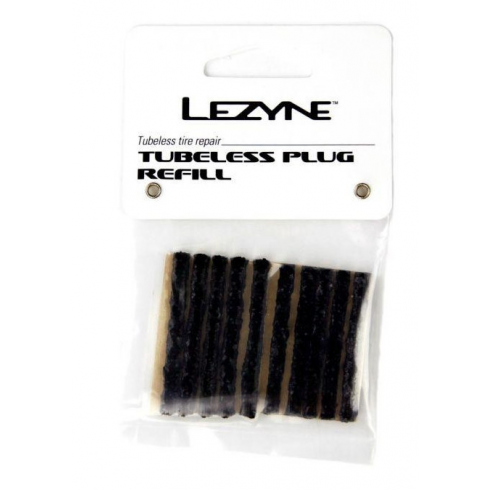 Вело ремонтен комплект за гума LEZYNE TUBELESS PLUG REFILL Pack Of 10 Black Вело ремонтен комплект за гума LEZYNE TUBELESS PLUG REFILL Pack Of 10 Black