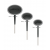 Вело комплект за лепенки за гуми LEZYNE Tubeless Pro Plugs - Black thumb
