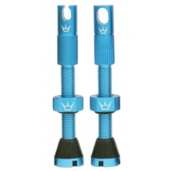 Вело вентил Peaty's x Chris King (MK2) Tubeless Valves - 42mm / Turquoise