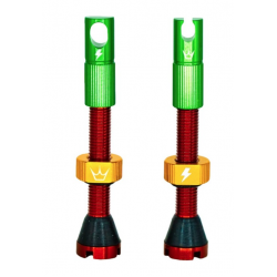 Вело вентил Peaty's x 50to01 (MK2) Tubeless Valves - 42mm / Rasta