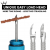 Вело комплект за лепенки на гуми Peaty's Holeshot Tubeless Puncture Plugger Kit Violet thumb