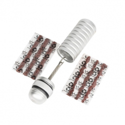 Вело комплект за лепенки на гуми Peaty's Holeshot Tubeless Puncture Plugger Kit Silver Вело комплект за лепенки на гуми Peaty's Holeshot Tubeless Puncture Plugger Kit Silver