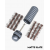 Вело комплект за лепенки на гуми Peaty's Holeshot Tubeless Puncture Plugger Kit Matte Slate thumb