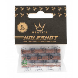 Комплект вело фитили за гуми Peaty's Tubeless Puncture Plugger Refill Pack (6x 3mm)
