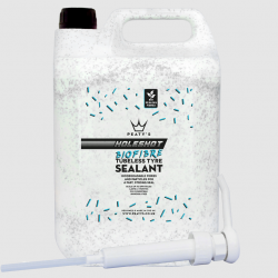 Вело течност за безкамерни гуми Peaty's Holeshot BioFibre Tubeless Tire Sealant 5L Workshop Pump Tub