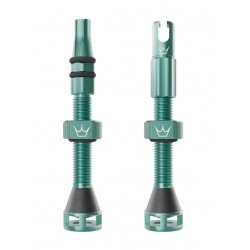 Вело вентил Peaty's Holeshot Fast Flow Tubeless Valves - 42mm / Jade