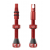 Вело вентил Peaty's Holeshot Fast Flow Tubeless Valves - 42mm / Red thumb