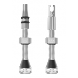 Вело вентил Peaty's Holeshot Fast Flow Tubeless Valves - 42mm / Silver