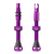 Вело вентил Peaty's Holeshot Fast Flow Tubeless Valves - 42mm / Violet thumb