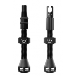 Вело вентил Peaty's Holeshot Fast Flow Tubeless Valves - 60mm / Black