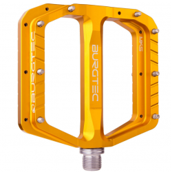 Вело Педали BURGTEC Penthouse Flat MK5 Pedals Burgtec Bullion Steel