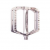 Вело Педали BURGTEC Penthouse Flat MK5 Pedals Rhodium Silver Steel thumb