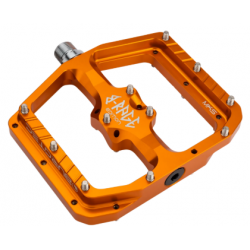 Вело Педали BURGTEC Penthouse Flat MK5 B-Rage Edition Pedals Iron Bro Orange Вело Педали BURGTEC Penthouse Flat MK5 B-Rage Edition Pedals Iron Bro Orange