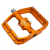 Вело Педали BURGTEC Penthouse Flat MK5 B-­Rage Edition Pedals ­Iron Bro Orange thumb